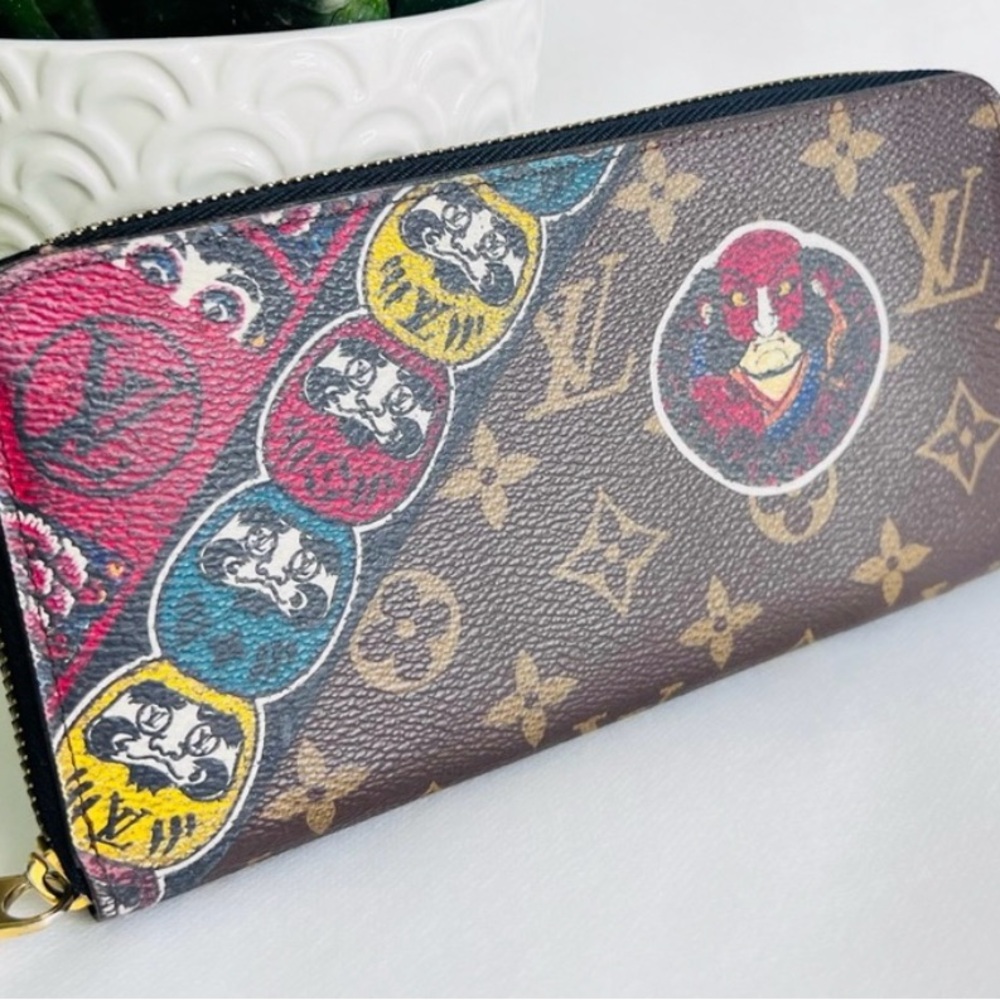 Louis Vuitton Ling wallet monogram kabuki Dharma Yamamoto Kamasii